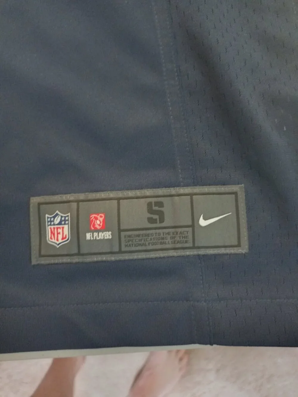 Rare Nike On Field Eric Decker Tennessee Titans NFL Football Jersey Adult Small - Picture 4 of 7
